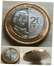 【極美品/品質保証書付】 アンティークコイン コイン 金貨 銀貨 [送料無料] 2020 PHILIPPINES 20 Piso NGC Bimetallic NGC Coin Uncirculated UNC