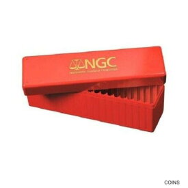 【極美品/品質保証書付】 アンティークコイン コイン 金貨 銀貨 [送料無料] NEW Official NGC RED Box 20 Graded Certified Coin Slab Silver Plastic Storage