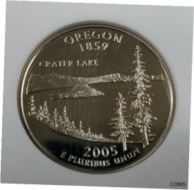 【極美品/品質保証書付】 アンティークコイン 硬貨 2005-S 25c State of Oregon Proof Quarter- NGC PF 69 Ultra Cameo [送料無料] #oot-wr-011091-6273