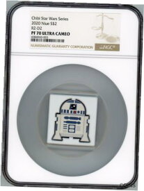 【極美品/品質保証書付】 アンティークコイン コイン 金貨 銀貨 [送料無料] R2-D2 Star Wars Chibi 1 Oz Silver Coin 2020 NZ MINT NGC PF70 UC