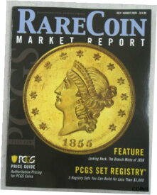 【極美品/品質保証書付】 アンティークコイン 硬貨 PCGS Rare Coin Market Report Magazine July / August 2020 Price Guide [送料無料] #oct-wr-011131-4430