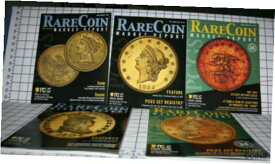 【極美品/品質保証書付】 アンティークコイン コイン 金貨 銀貨 [送料無料] PCGS RARE COIN MARKET REPORT- 5 issues