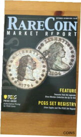 【極美品/品質保証書付】 アンティークコイン 硬貨 PCGS Rare Coin Market Report 1855 $50 Cover Photo SEP OCT 2020 Price Guide [送料無料] #oct-wr-011131-8430