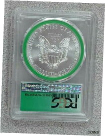 【極美品/品質保証書付】 アンティークコイン コイン 金貨 銀貨 [送料無料] 2013 Silver American Eagle PCGS MS70 Green Slab From Monster Sealed Box (758)