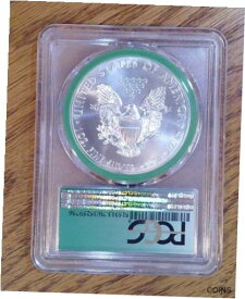 【極美品/品質保証書付】 アンティークコイン コイン 金貨 銀貨 [送料無料] 2013 Silver American Eagle PCGS MS70 Green Slab From Monster Sealed Box (756)
