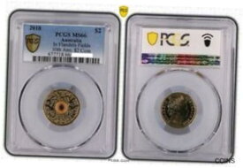 【極美品/品質保証書付】 アンティークコイン コイン 金貨 銀貨 [送料無料] 2018 Australia 30th Anniversary In Flanders Field $2 Coin PCGS MS66 #6494