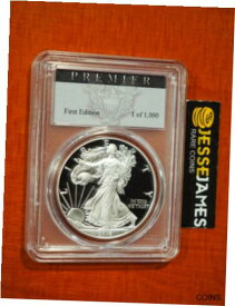 【極美品/品質保証書付】 アンティークコイン コイン 金貨 銀貨 [送料無料] 2018 S PROOF SILVER EAGLE PCGS PR70 PREMIER LABEL FROM THE LIMITED EDITION SET