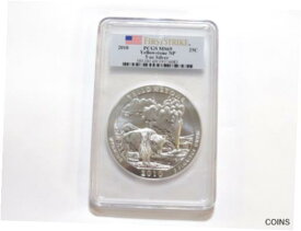 【極美品/品質保証書付】 アンティークコイン コイン 金貨 銀貨 [送料無料] 2010 PCGS MS69 Yellow Stone NP 5 oz. Silver 25c *32