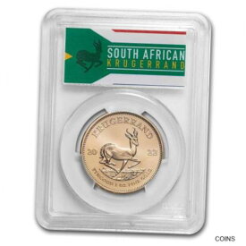 【極美品/品質保証書付】 アンティークコイン 金貨 2022 South Africa 1 oz Gold Krugerrand MS-70 PCGS - SKU#250976 [送料無料] #got-wr-011201-2453