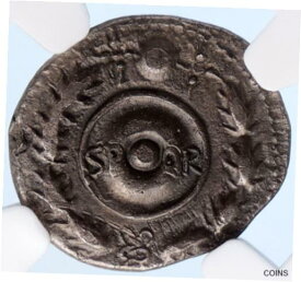 【極美品/品質保証書付】 アンティークコイン 銀貨 Galba Supporter VINDEX SPAIN Roman Civil War vs NERO 68AD Silver Coin NGC i61204 [送料無料] #sct-wr-011201-5912