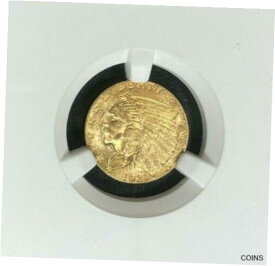 【極美品/品質保証書付】 アンティークコイン コイン 金貨 銀貨 [送料無料] 1929 INDIAN HEAD $2.50 GOLD PIECE~NGC MS 64 ~BEAUTIFUL COIN WITH BLAZING LUSTER~