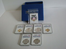 【極美品/品質保証書付】 アンティークコイン 2014 BASEBALL HOF 6 COIN COLLECTION-GOLD,SILVER,CLAD NGC 70 EARLY RELEASES+BONUS [送料無料] #cct-wr-011201-15355