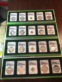 【極美品/品質保証書付】 アンティークコイン 2016-Rio De Jeneiro Olympics, Limited Edition, 16 Silver +4 Gold Coins PF70UC #1 [送料無料] #ccf-wr-011201-16060