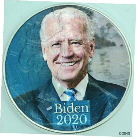 【極美品/品質保証書付】 アンティークコイン コイン 金貨 銀貨 [送料無料] Joe Biden 2020 American Silver Eagle 1oz .999 Limited Edition Silver Dollar Coin