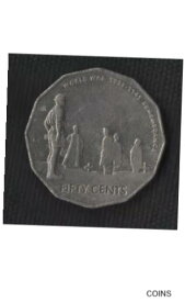 【極美品/品質保証書付】 アンティークコイン 硬貨 125# 2005 AUSTRALIA 50 CENT COIN ~WORLD WAR 1929 -1945 REMEMBRANCE ~CIRC COND. [送料無料] #ocf-wr-011274-3240