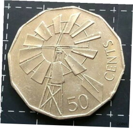 【極美品/品質保証書付】 アンティークコイン 硬貨 2002 AUSTRALIAN 50 CENT COIN YEAR OF THE OUTBACK WINDMILL | EXCELLENT CONDITION [送料無料] #ocf-wr-011274-844