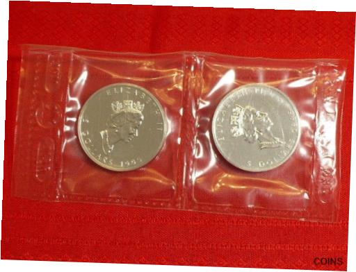アンティークコイン コイン 金貨 銀貨 [送料無料] 1995 Canadian Maple Leaf - Lot of 2 - in Original RCM - Low Mintageのサムネイル