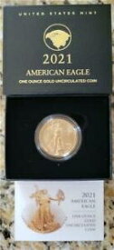 【極美品/品質保証書付】 アンティークコイン 金貨 2021 American Eagle One Ounce Gold Uncirculated Coin 21EHN Mintage of Only 9100! [送料無料] #gcf-wr-011749-2896