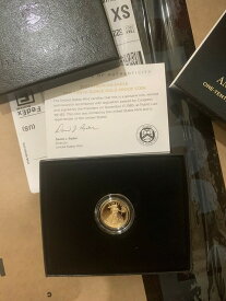 【極美品/品質保証書付】 アンティークコイン コイン 金貨 銀貨 [送料無料] American Eagle 2021 One-Tenth Ounce Gold Proof Coin W MINT (21EEN) Ready To Ship