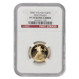 【極美品/品質保証書付】 アンティークコイン 金貨 2006-W $10 American Eagle NGC PF70UCAM First Strikes Gold Bullion 1/4 Ounce Coin [送料無料] #gct-wr-011749-4022