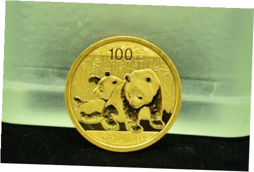アンティークコイン コイン 金貨 銀貨 [送料無料] 2010 CHINA PANDA 100 YUAN 1/4 TROY OUNCE .999 GOLD BU KM#1928