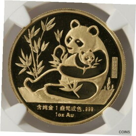 【極美品/品質保証書付】 アンティークコイン 金貨 1987 Official Panda Issue 1oz .999 Pure Gold New York Exposition NGC PF67 UCAM [送料無料] #got-wr-011751-813