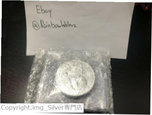 アンティークコイン コイン 金貨 銀貨 [送料無料] 2017 2 OZ British Silver Queen’s Beast Griffin Coin *IN HAND* FAST SHIPPINGのサムネイル