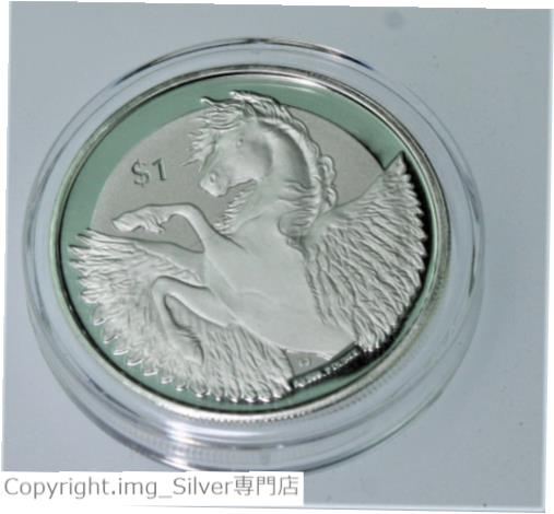 アンティークコイン コイン 金貨 銀貨 [送料無料] 2019 2 oz British Virgin Islands Silver Pegasus .999 Coin ( 5 000 Mintage)のサムネイル