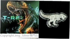 【極美品/品質保証書付】 アンティークコイン コイン 金貨 銀貨 [送料無料] 2021 $5 Solomon Islands Pamp T-REX Dinosaurs of North America 2 Oz Silver Coin