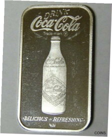 【極美品/品質保証書付】 アンティークコイン コイン 金貨 銀貨 [送料無料] Drink Coca-Cola 75th Anniversary Proof 1 oz .999 Fine Silver Bar Norfolk (6121)