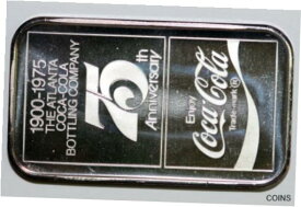 【極美品/品質保証書付】 アンティークコイン 銀貨 1900-1975 Atlanta Coca-Cola 1 Troy Ounce Fine Silver 999 Bar (NUM5074) [送料無料] #sof-wr-011842-8890