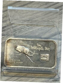 【極美品/品質保証書付】 アンティークコイン コイン 金貨 銀貨 [送料無料] The Watergate Bug 1 oz 999 Fine Silver Art Bar