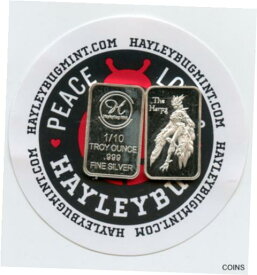 【極美品/品質保証書付】 アンティークコイン コイン 金貨 銀貨 [送料無料] Hayley Bug Mint The Harpy Fantasy & Myth Series 1/10th OZ .999 Fine silver Bar
