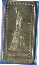 【極美品/品質保証書付】 アンティークコイン 銀貨 1 oz .999 Silver Bar #65 Statue of Liberty Wonders of America II Hamilton Mint [送料無料] #sof-wr-011842-6529