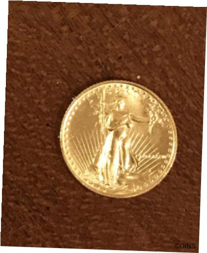 アンティークコイン コイン 金貨 銀貨 [送料無料] 1987 1/10 oz Gold American Eagle / Liberty Coin BUのサムネイル