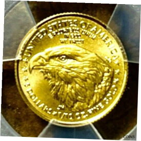 【極美品/品質保証書付】 アンティークコイン コイン 金貨 銀貨 [送料無料] POP 20 Legends 2021 $5 22K Gold Eagle Type 2 PCGS MS70 Gaudens - Trammel IHH-MNH
