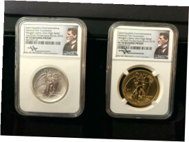【極美品/品質保証書付】 アンティークコイン 2018 Saint-Gaudens Winged Liberty Ultra High Relief 1oz Silver, 1oz Gold Medals [送料無料] #cof-wr-011926-1637
