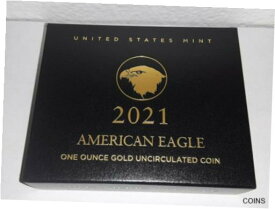 【極美品/品質保証書付】 アンティークコイン 金貨 AMERICAN EAGLE 2021 ONE OUNCE GOLD UNCIRCULATED COIN 21EHN - **READY TO SHIP** [送料無料] #gcf-wr-011926-3184