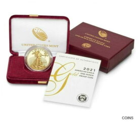 【極美品/品質保証書付】 アンティークコイン 金貨 American Eagle 2021 One Ounce Gold Proof Coin 21EB 1oz In Hand Ready To Ship [送料無料] #gcf-wr-011926-3763