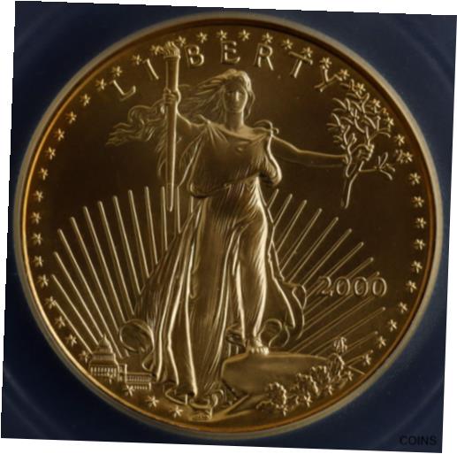 アンティークコイン 金貨 2000 $50 Gold Eagle ICG MS 70 [送料無料] #gof-wr-011926-781 2