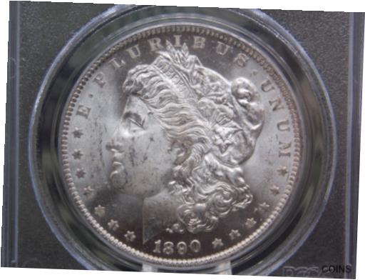  アンティークコイン コイン 金貨 銀貨  [送料無料] 1890 "O" Morgan Silver Dollar $1 PCGS MS64 #852 East Coast Coin  Collectables