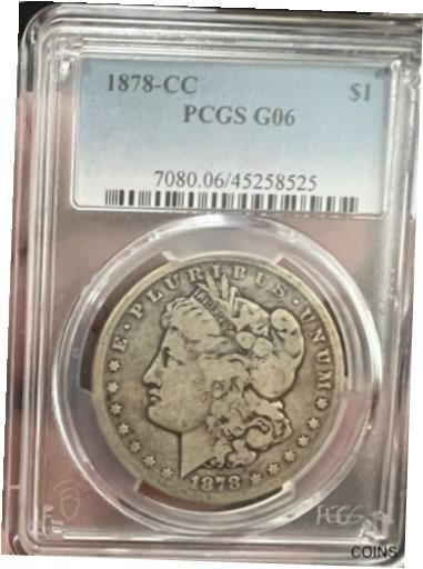 当社の アンティークコイン コイン 金貨 銀貨 送料無料 1878 CC PCGS