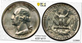 【極美品/品質保証書付】 アンティークコイン 硬貨 Toned PCGS MS65 Type B 1960 P Washington Quarter 25c Trueview PQ Coin Registry [送料無料] #oct-wr-012034-4153