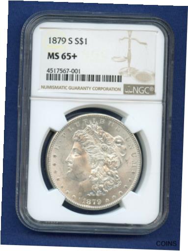 アンティークコイン コイン 金貨 銀貨 [送料無料] 1879 S NGC MS65+