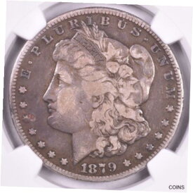 【極美品/品質保証書付】 アンティークコイン コイン 金貨 銀貨 [送料無料] 1879-S Rev 78 Morgan Silver Dollar - NGC F12 Top 100 VAM
