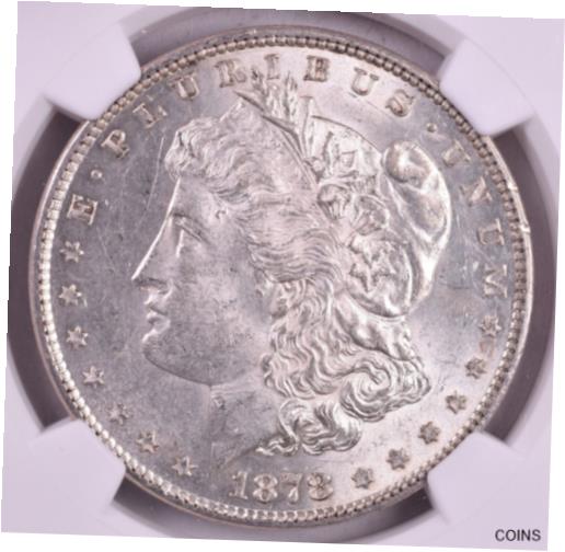 アンティークコイン コイン 金貨 銀貨 [送料無料] 1878 7TF Rev 79 Morgan Silver Dollar - NGC MS61のサムネイル