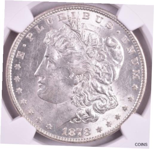 【オープニング  アンティークコイン コイン 金貨 銀貨  [送料無料] 1878 7TF Rev 79 Morgan Silver Dollar - NGC MS61