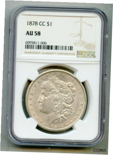 アンティークコイン コイン 金貨 銀貨 [送料無料] 1878 CC Morgan