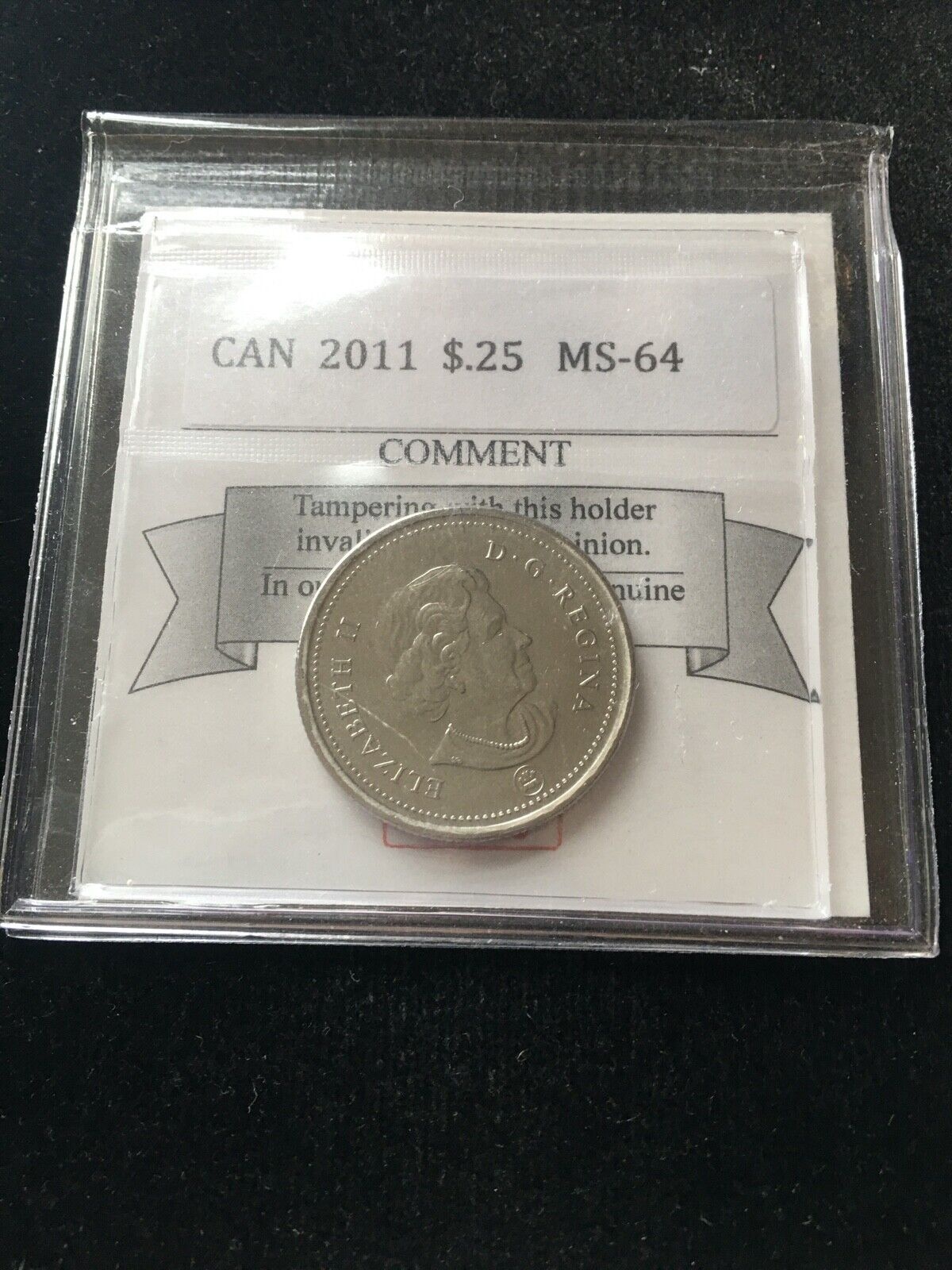 アンティークコイン コイン 金貨 銀貨 [送料無料] 2011 (Caribou) Coin Mart Graded Canadian, 25  Cent, **MS-64** コレクション | agrydem.com