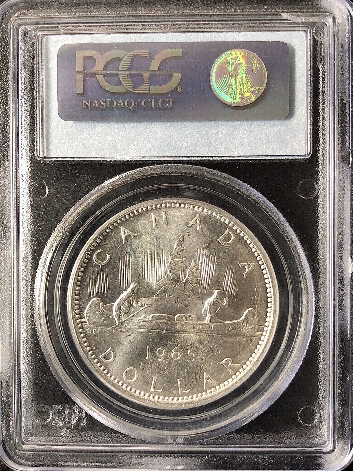 アンティークコイン コイン 金貨 銀貨 [送料無料] 1965 Type Sm Beads Canadian Silver Dollar PCGS  MS64 06993792 コレクション | grupofranja.com